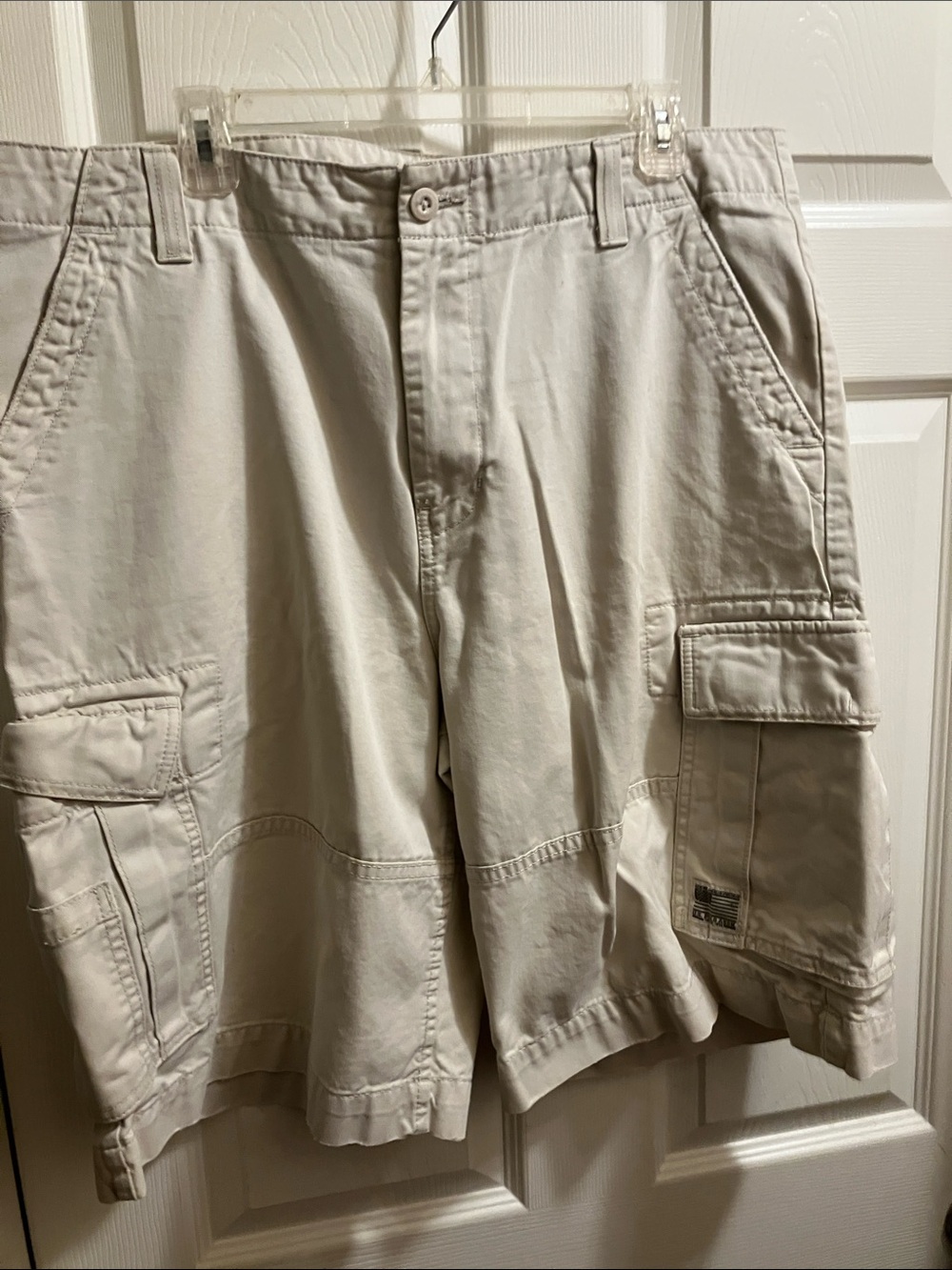 U.S. Polo Assn. Men's Cargo Shorts in Light Khaki